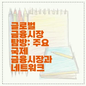 글로벌 금융시장 탐방: 주요 국제 금융시장과 네트워크 글로벌 금융시장 탐방: 주요 국제 금융시장과 네트워크